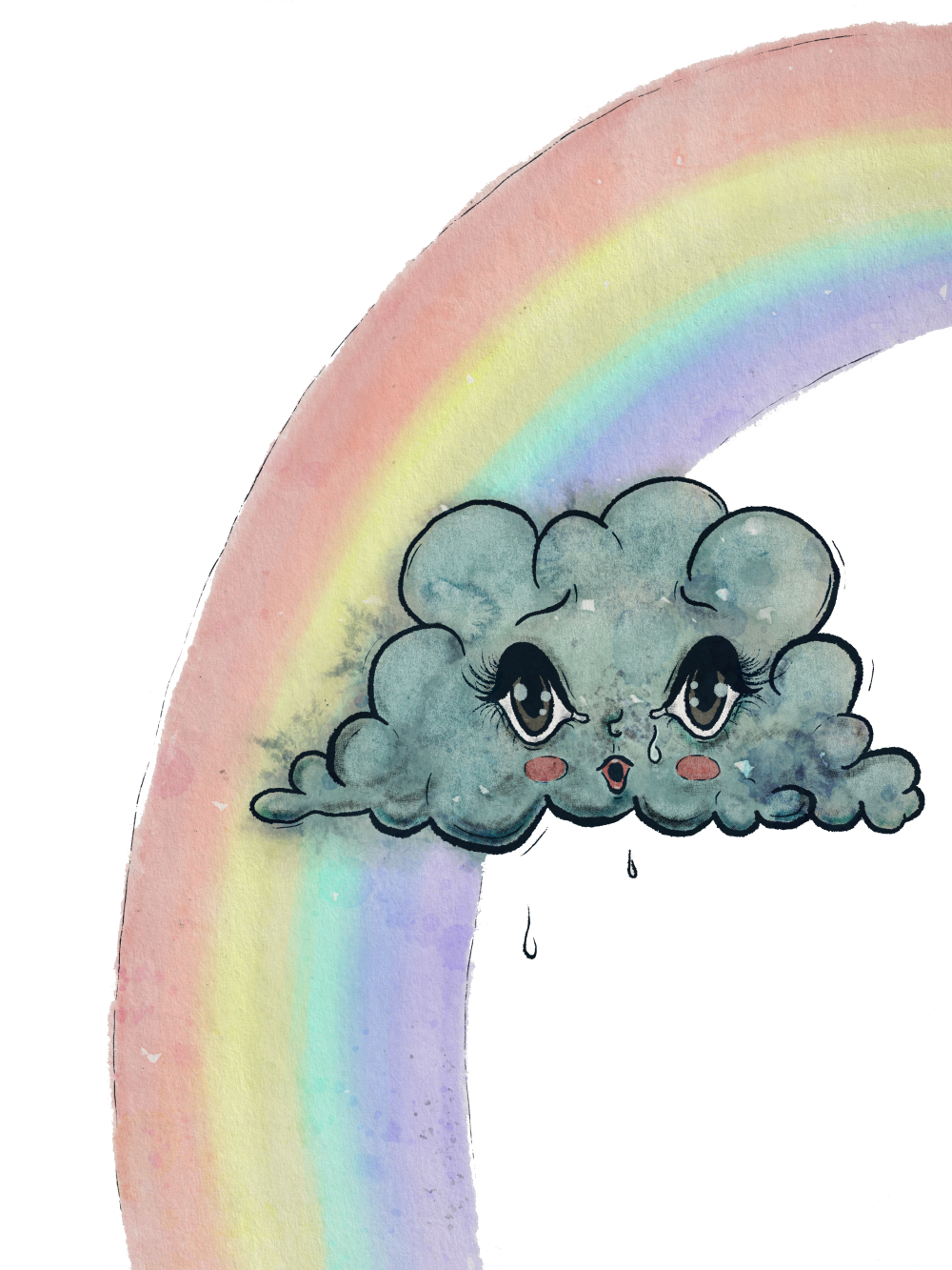 She Cried Herself A Rainbow