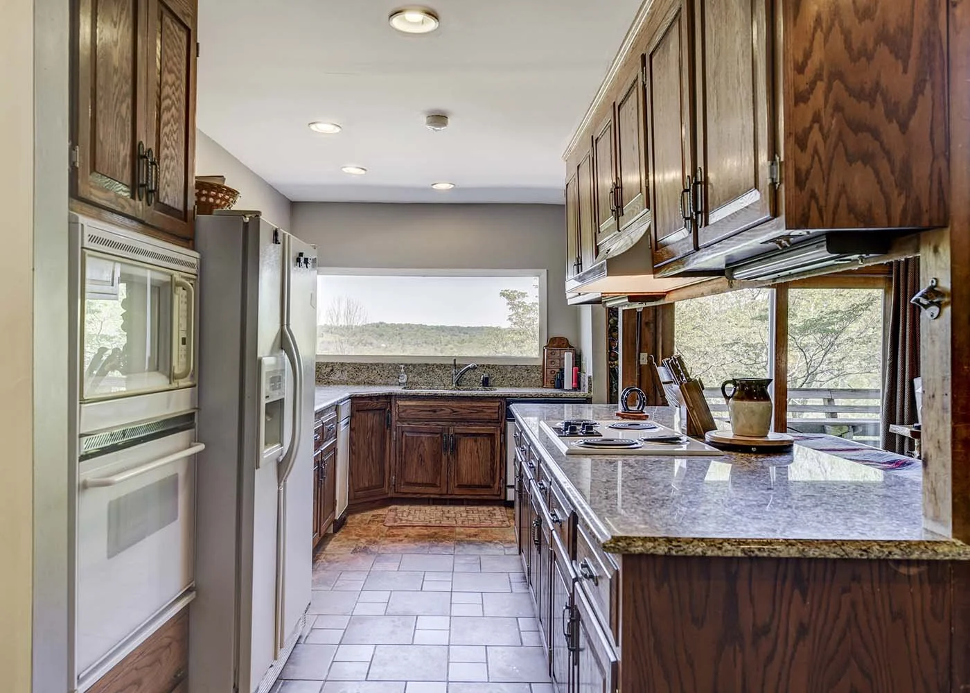 Sycamore Springs TN kitchen at wedding venue.