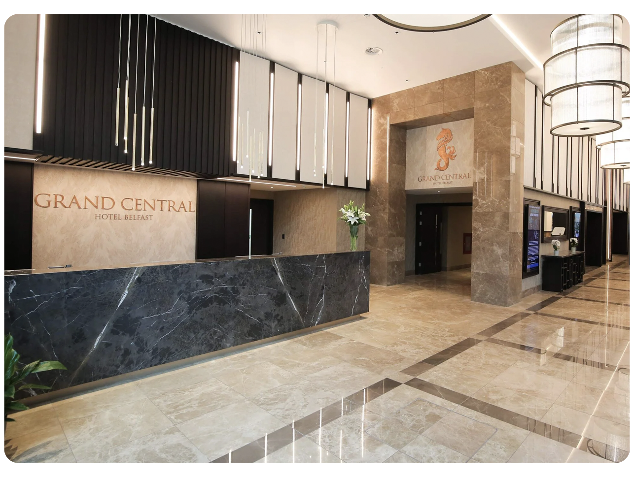 Grand Central Hotel lobby - a BAC project