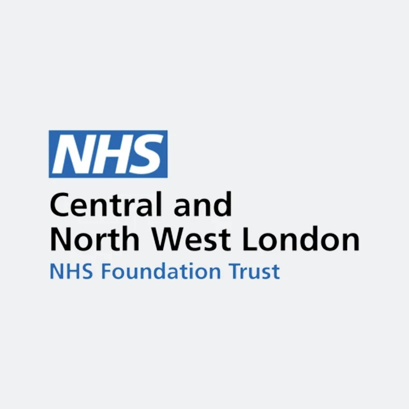 Logo of the NHS Foundation Trust for Central and North West London.