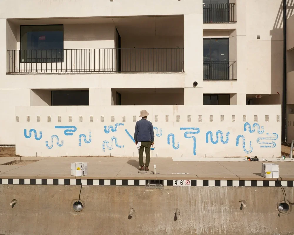 Drift Hotel - Palm Springs, CA. Murals.