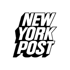 New York Post logo in black and white.