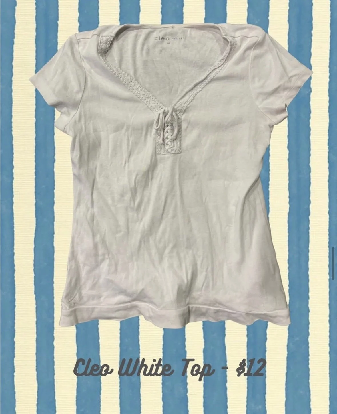 Cleo White Top