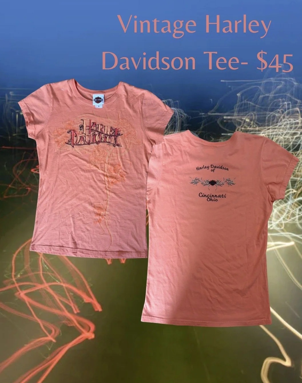 Vintage Harley Davidson Tee