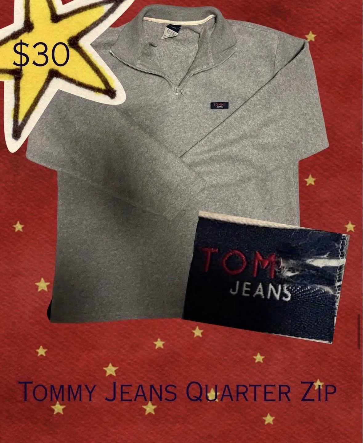 Tommy Jeans Quarter Zip