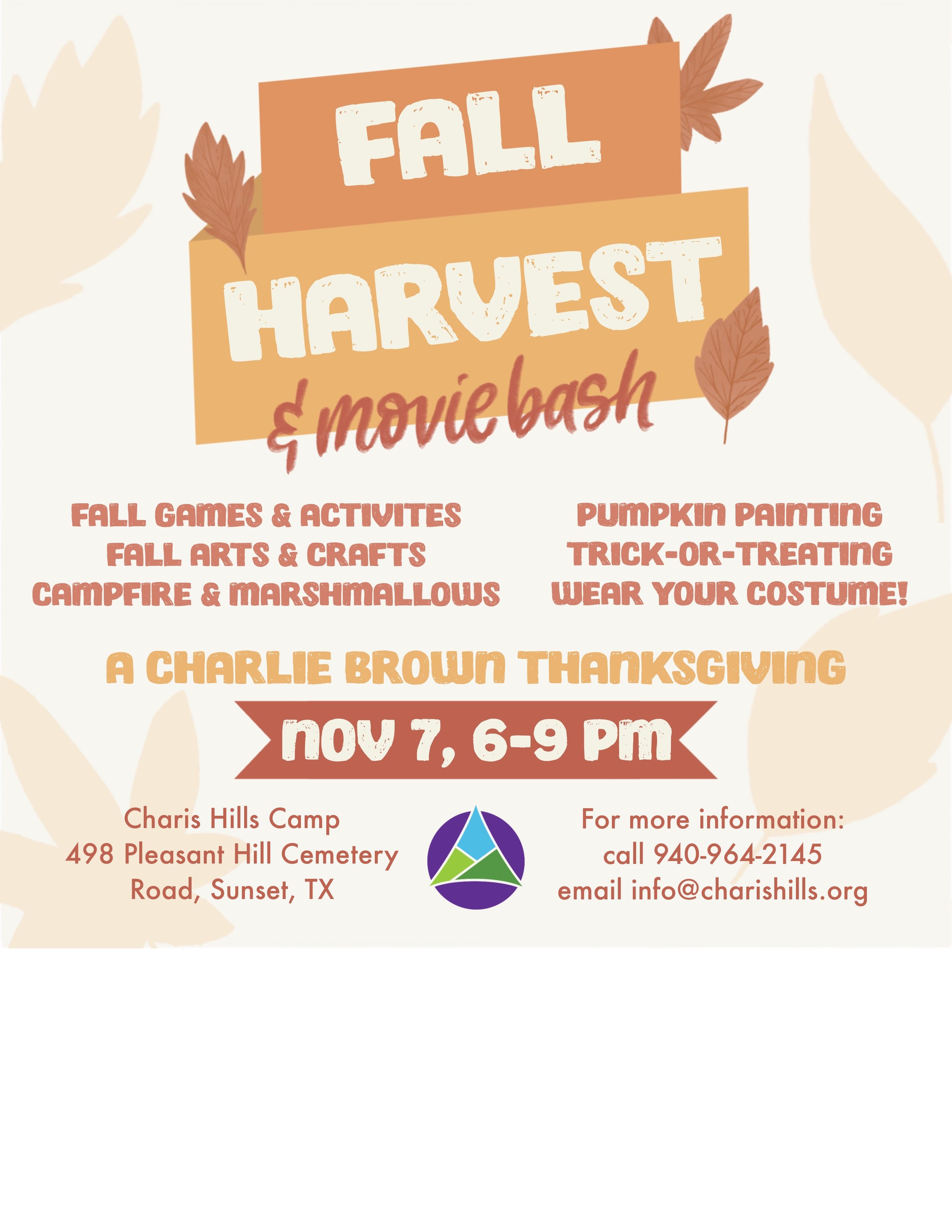 Fall Festival &amp; Movie Bash