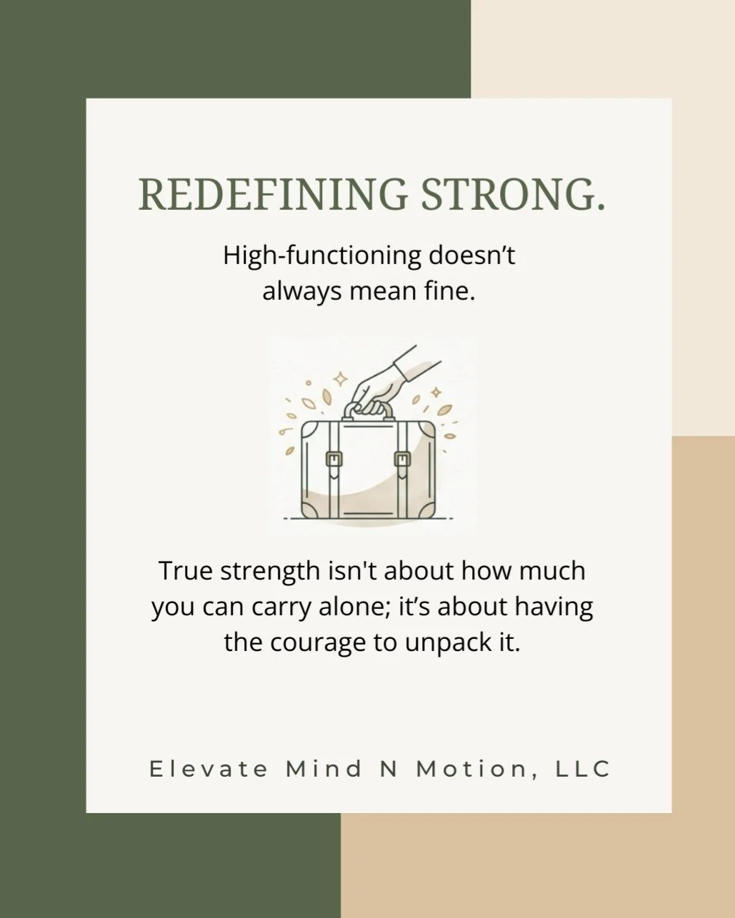 We often mistake "high-functioning" for "fine."

For many driven professionals, success can act as a mask for burnout and internal pressure. As we observe Mental Health Awareness Month this May, let&rsquo;s shift the narrative: tr