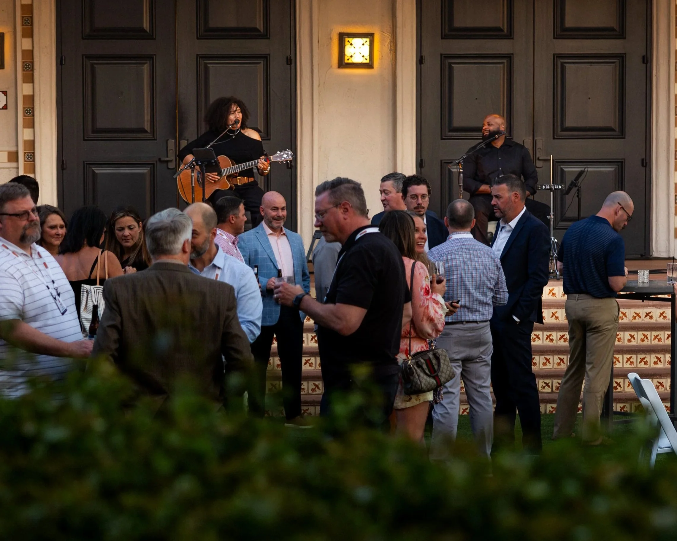 OLD TOWN LOVE performing live acoustic music at a corporate event in Scottsdale, Arizona