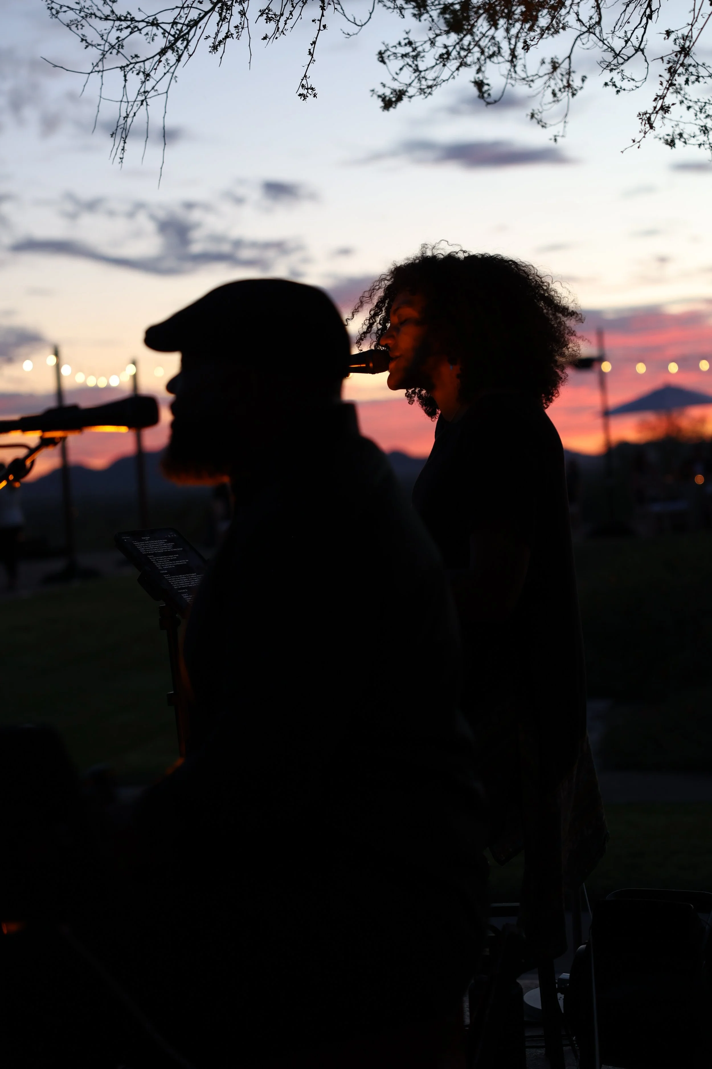 OLD TOWN LOVE performing live at golden hour at Taliesin West in Scottsdale, Arizona.