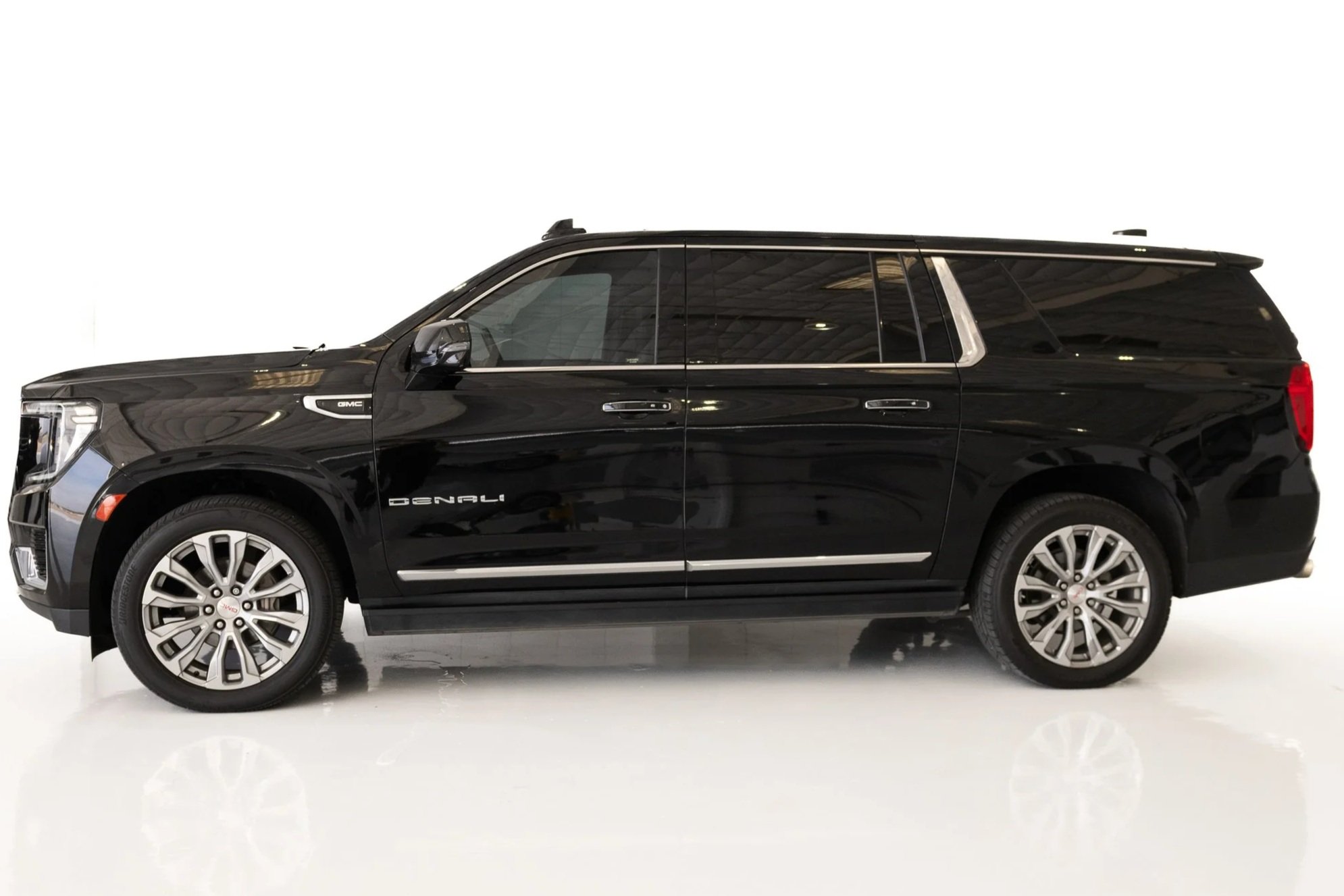 GMC Yukon Denali luxury black car service San Antonio