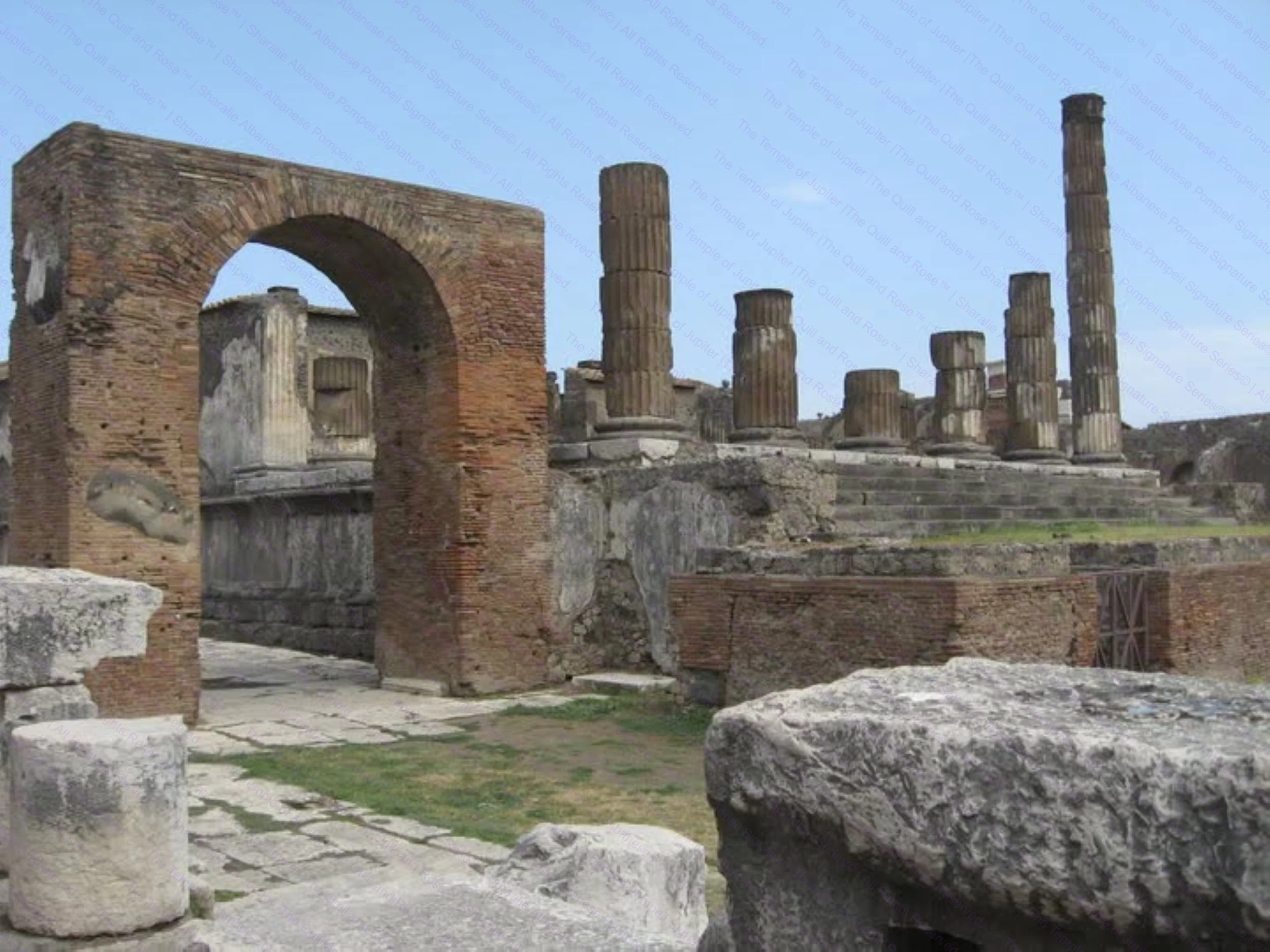 The Forum Arch of Pompeii