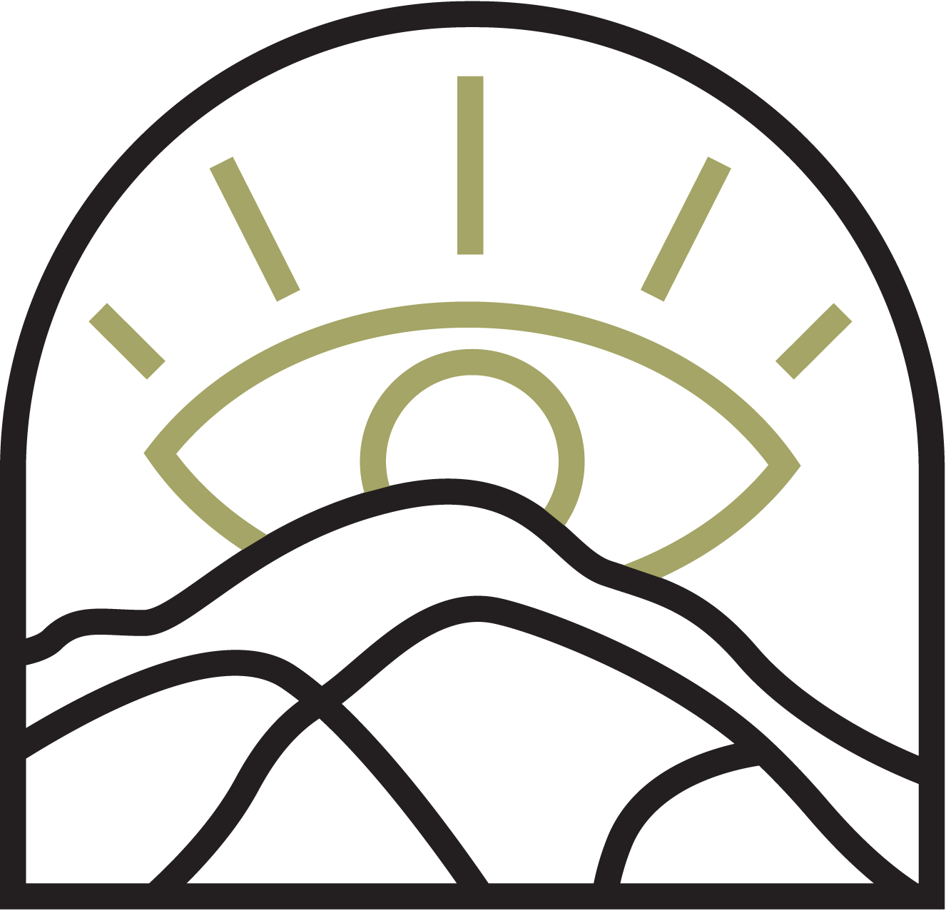 Green Eye Dye Studio Logo