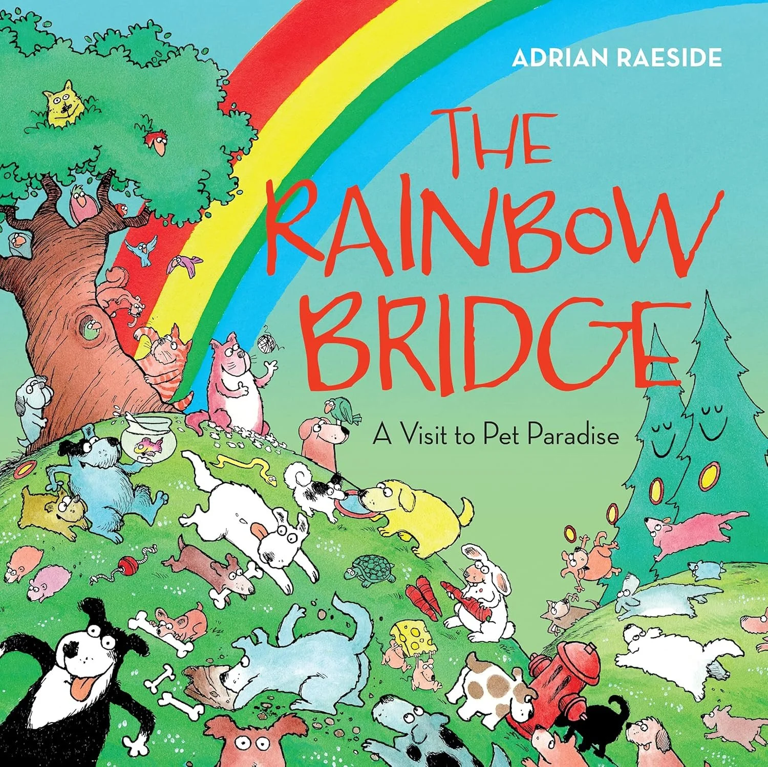 A comforting story that introduces the idea of the Rainbow Bridge in a gentle and imaginative way for children processing the loss of a pet.