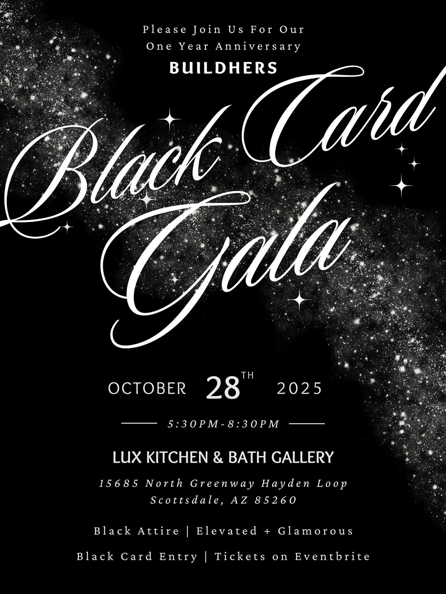 OCT- Black Card Gala