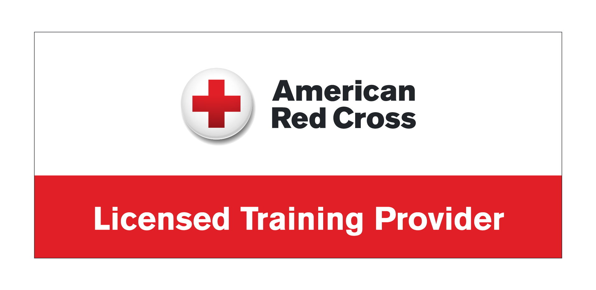 Red Cross Licensed Training Provider Graphic