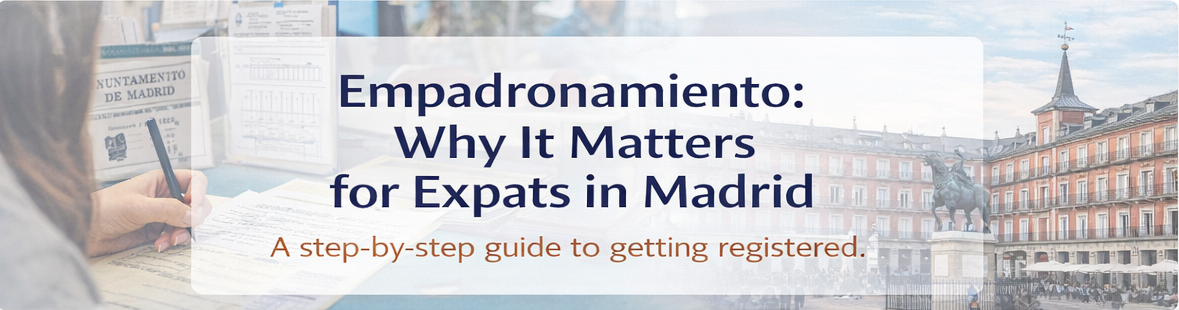 Chapter I - Empadronamiento in Madrid