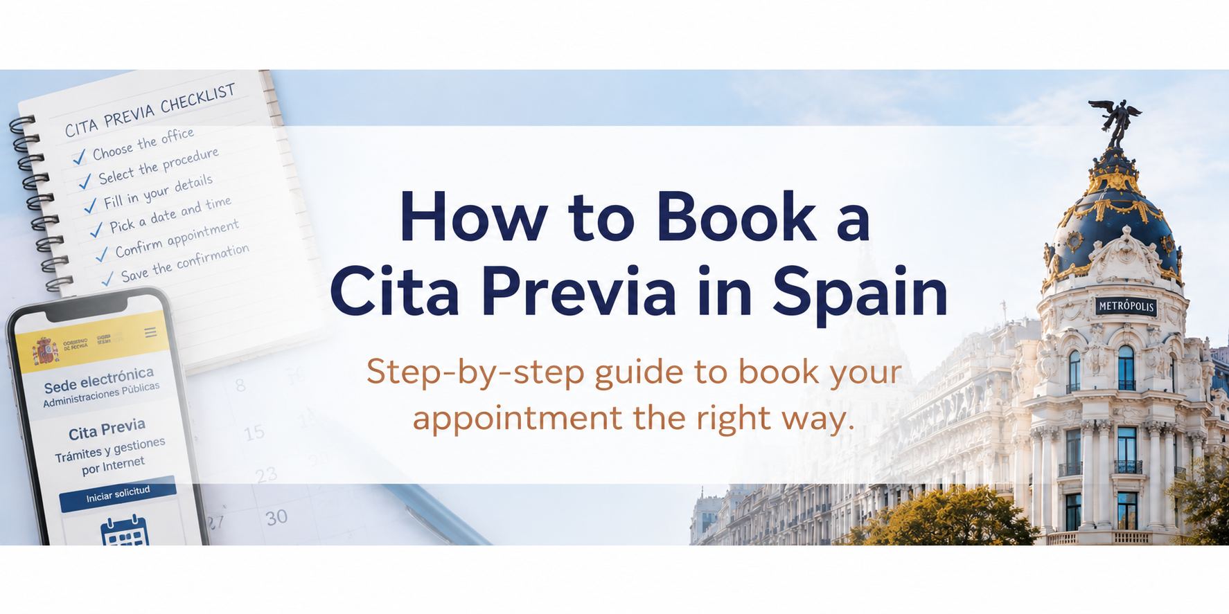 Chapter IV - How to Book a Cita Previa in Spain