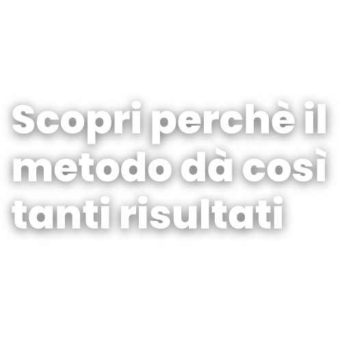 Test in italiano che incoraggia a scoprire perché un metodo specifico dà tanti risultati.