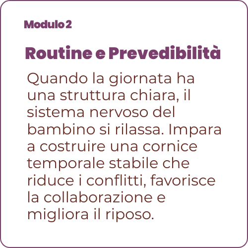 Routine e prevedibilità