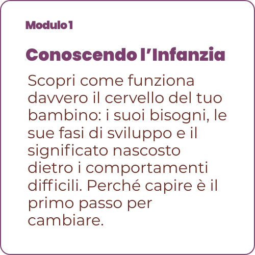 Conoscendo l'infanzia