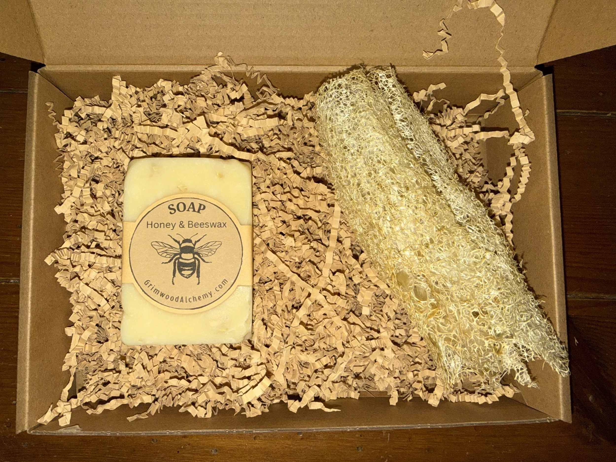 Soap & Luffa Sponge Gift Set