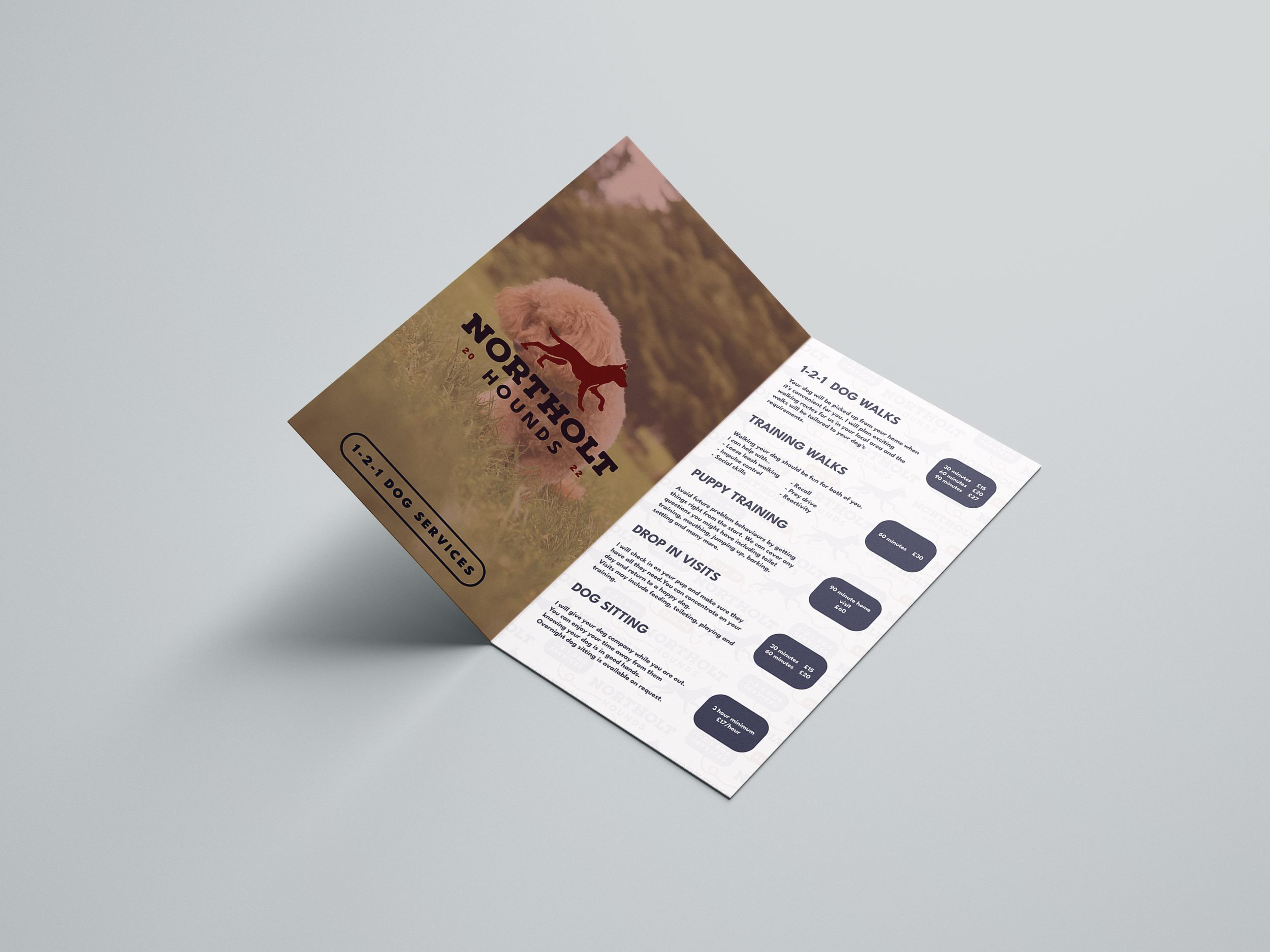 An image of a Northolt Hounds Mockup.