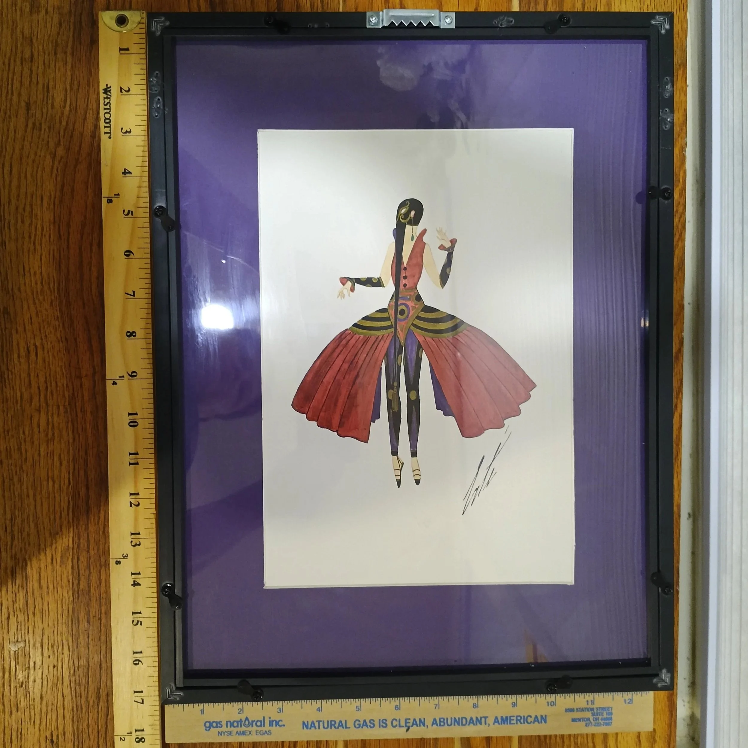 Ertre Costume Prints Two in One