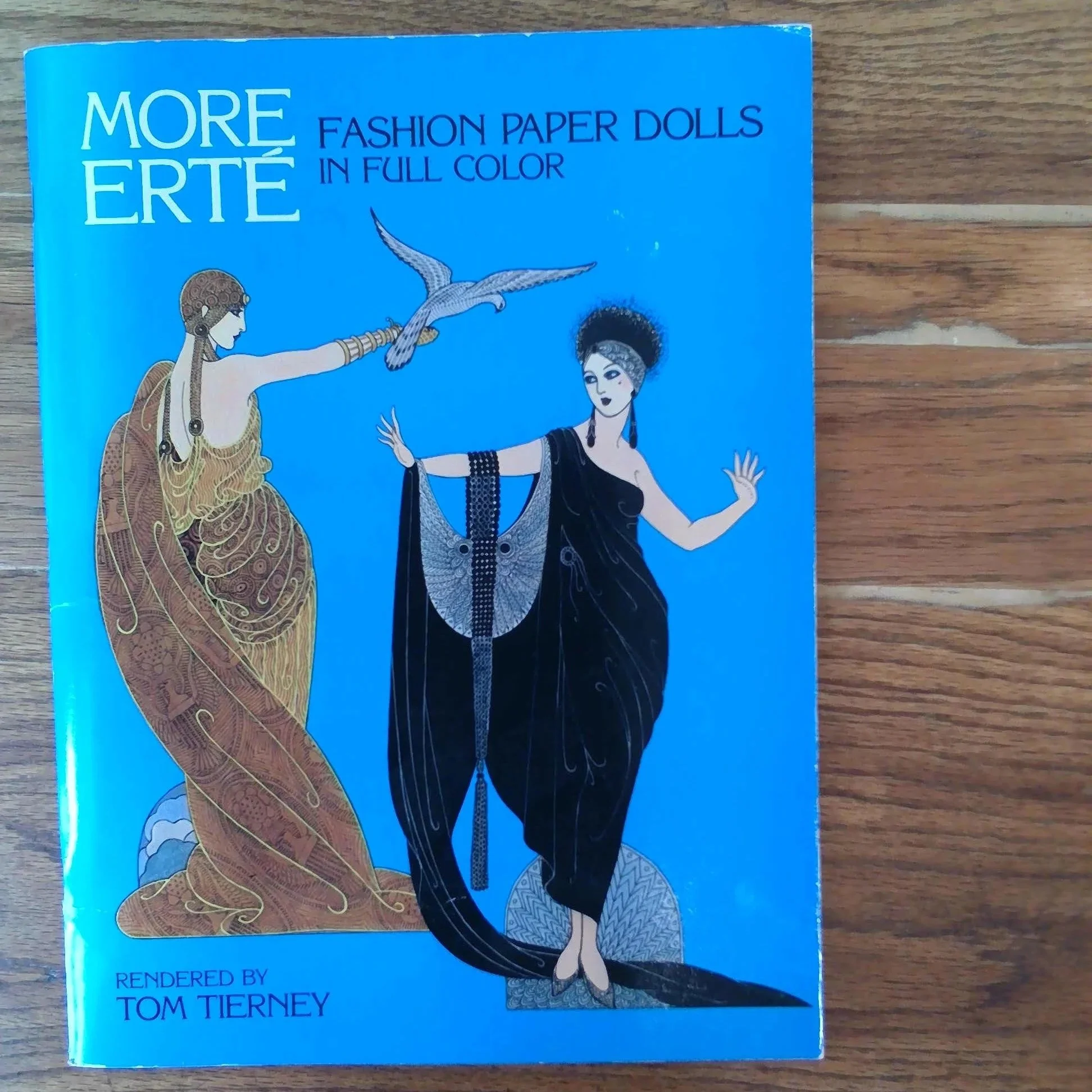 Ertre Soft Cover Book featuring Paper Dolls