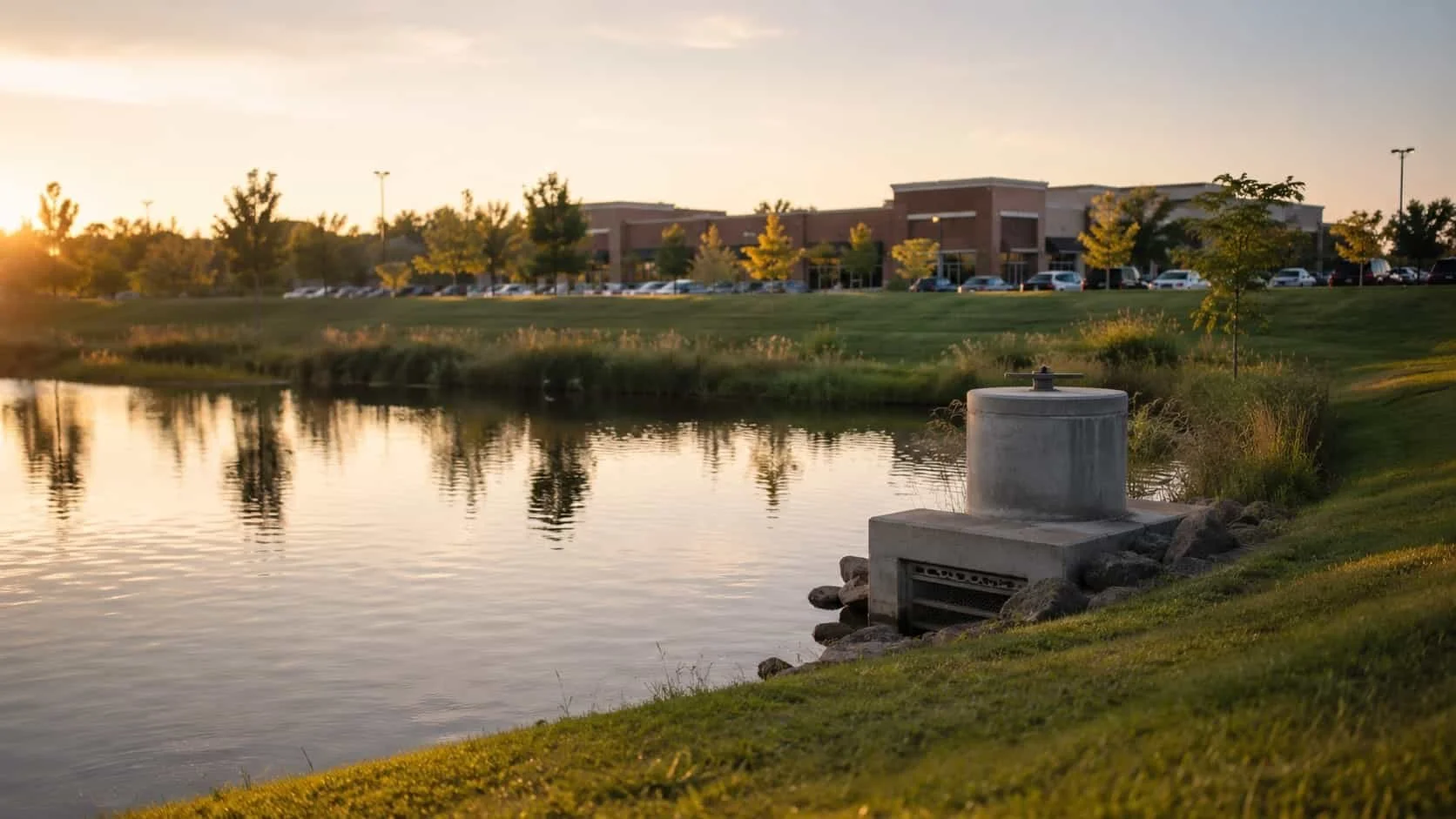 How Do Commercial Properties Manage Stormwater Ponds? A North Carolina Field Guide