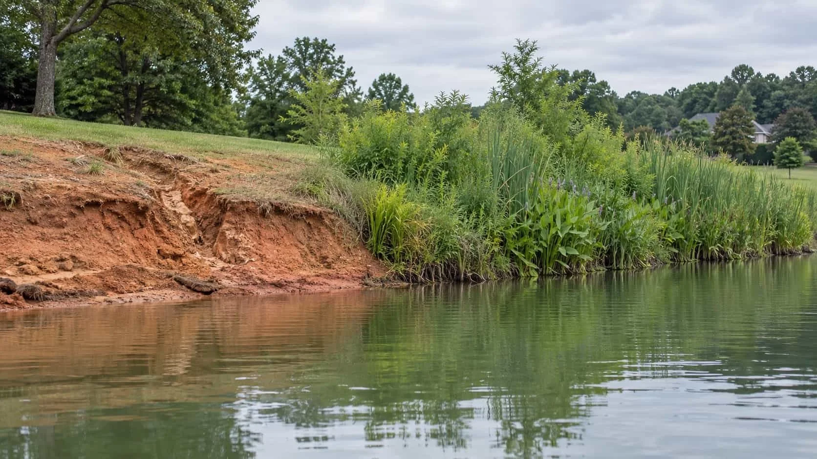 Pond Bank Erosion: Why Fall Is the Right Time to Fix It