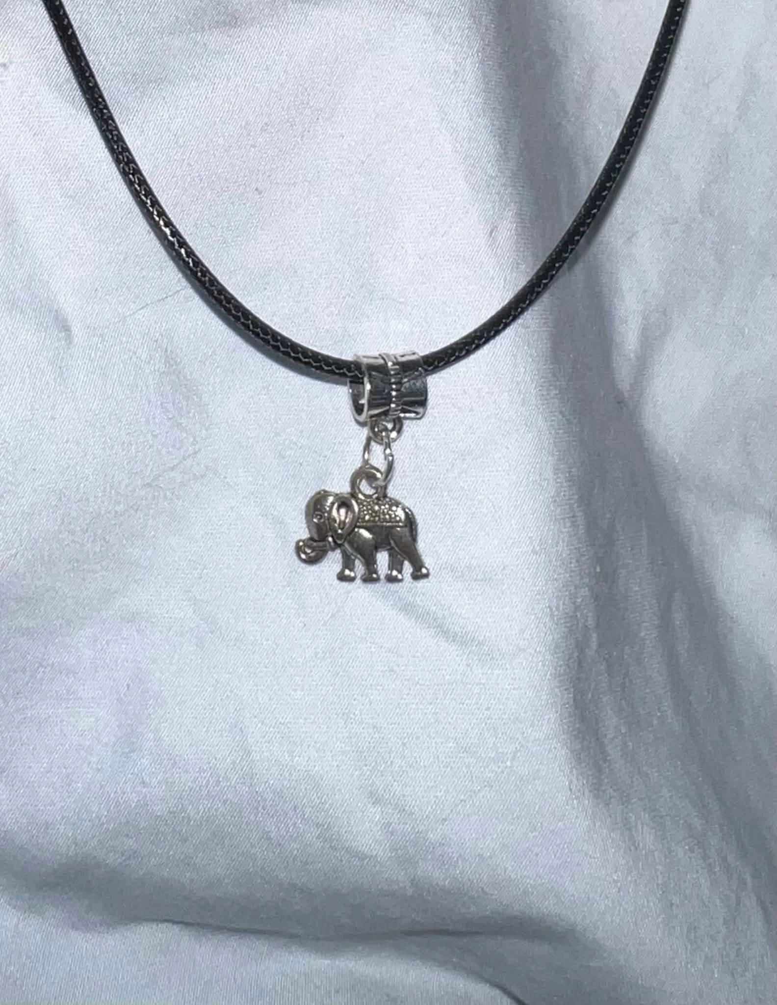 Whimsical Elephant Charm Necklace