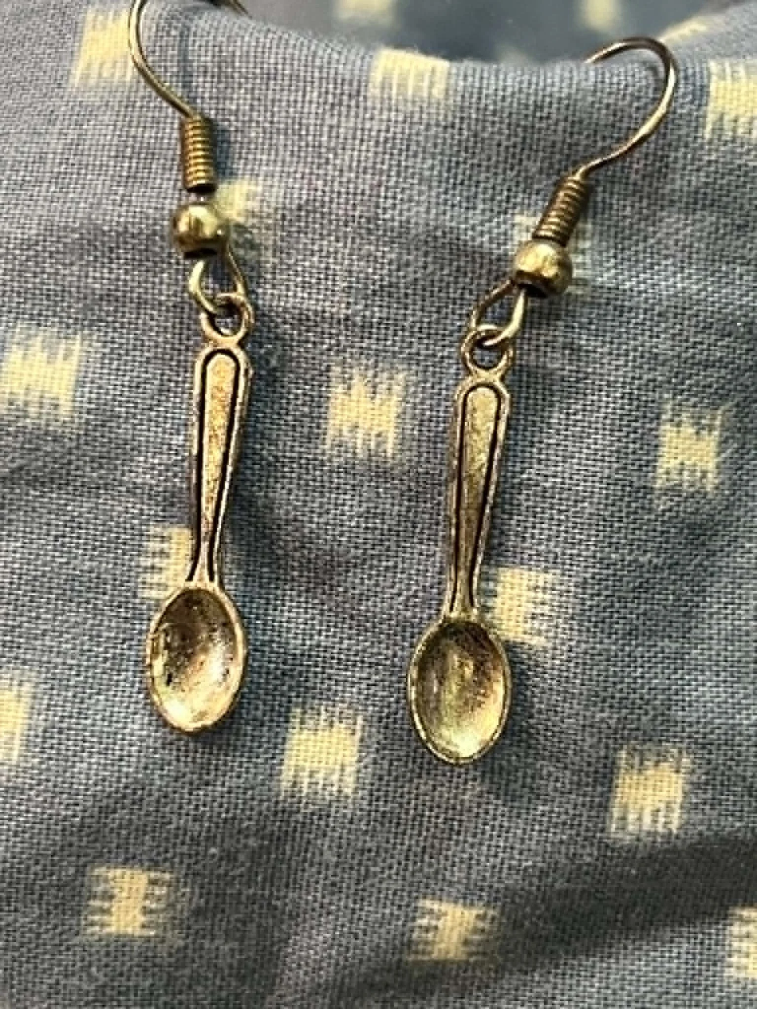 Sterling Silver Spoon Pendant and Earring Set 4.jfif