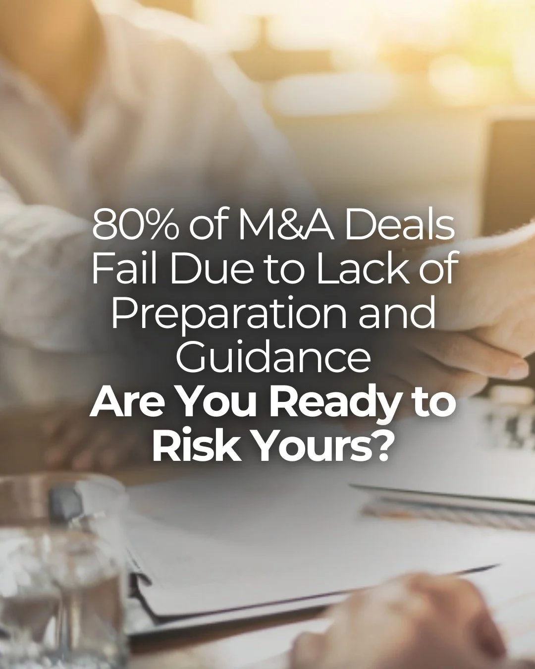 Why Do Most M&amp;A Deals Fail? Don&rsquo;t Let Yours Be One of Them.

Mergers and acquisitions aren&rsquo;t just business transactions&mdash;they&rsquo;re transformative moments. But here&rsquo;s the truth: up to 70&ndash;90% of M&amp;A deals fail t
