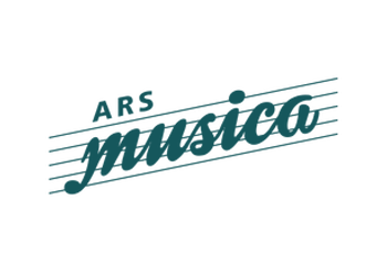 Logo van Ars Musica met de tekst 'ARS' en 'MUSICA'.
