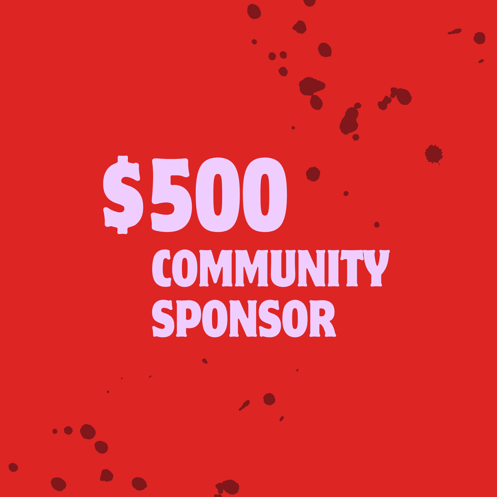 Community Sponsor Package