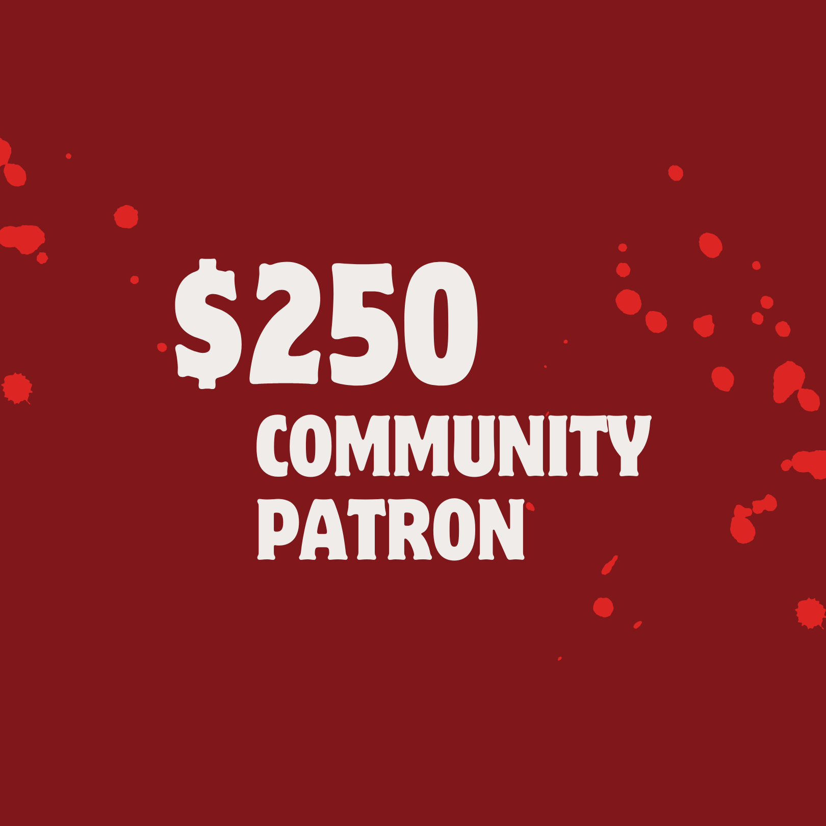 Community Patron Package