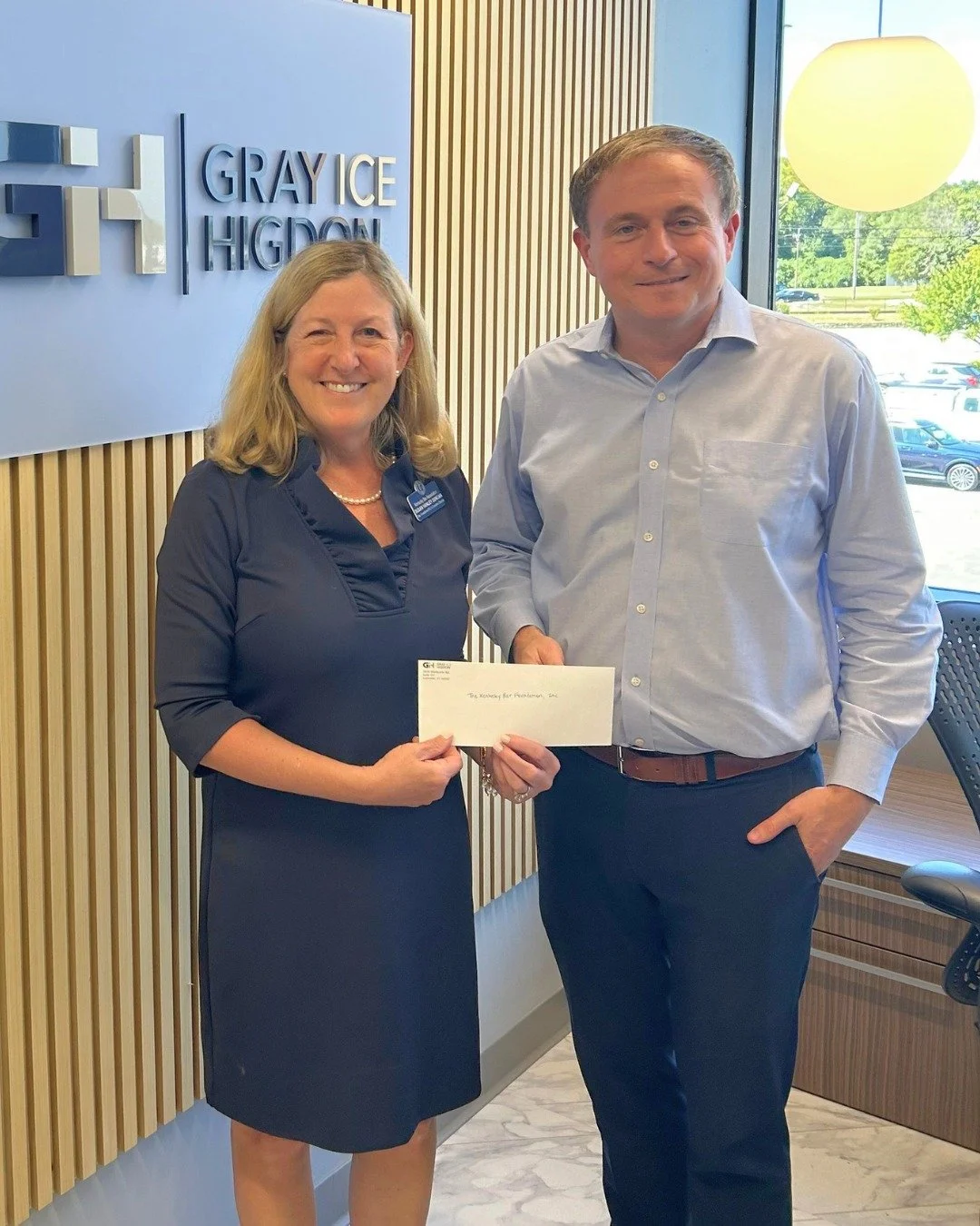 Sustained support creates lasting impact.

Susan recently had the opportunity to thank the team at Gray Ice Higdon for their ongoing commitment to the Kentucky Bar Foundation and for ensuring their attorneys are Sustainers.

Sustainer contributions h