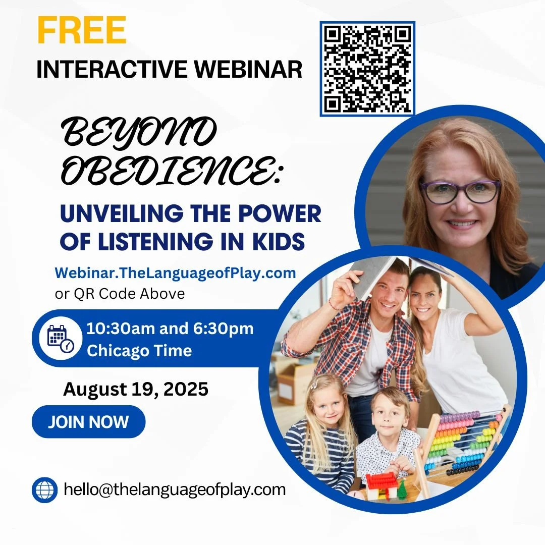 Not sure if your child has a speech delay or not - and still want them to listen better? 

🗣️✨ Join this WEBINAR &ldquo;Beyond Obedience: Unveiling the Power of Listening in Kids,&rdquo; presented by Me! on August 19, 2025 @ 10:30 AM and 6:30 PM - C