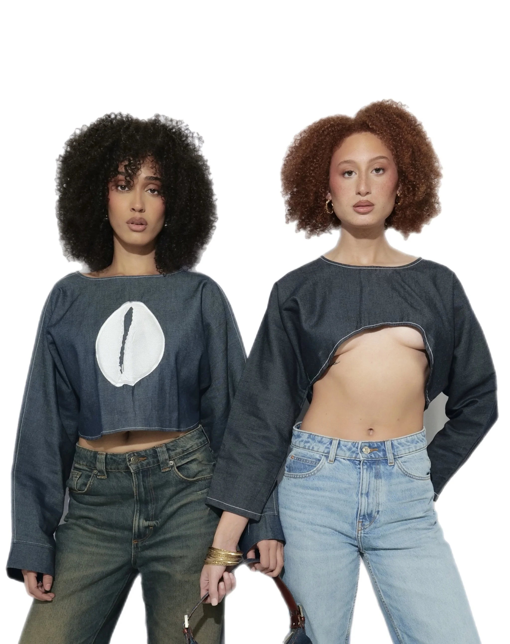 Jean Top (front & back)