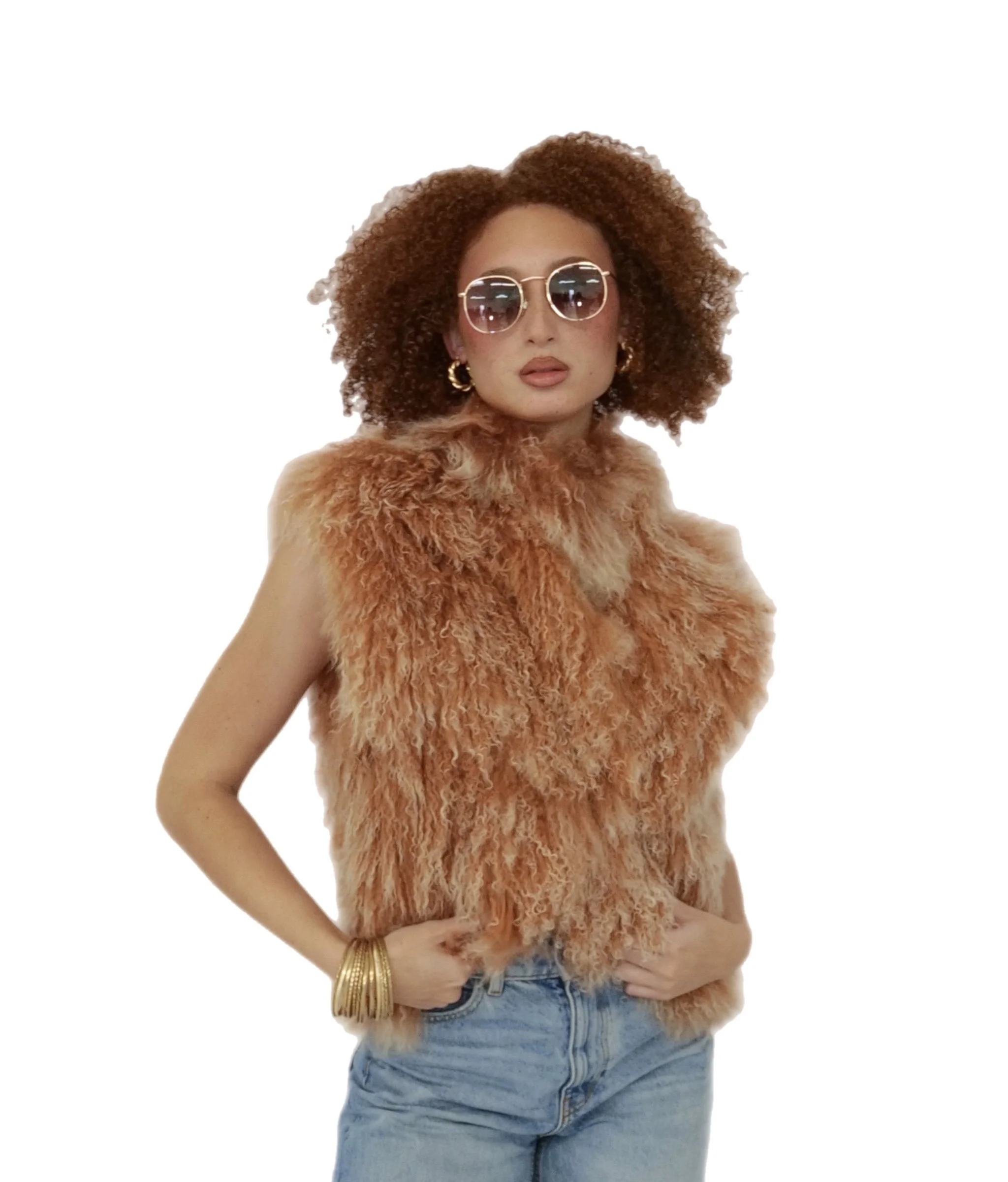 Alice and Olivia Fur Vest