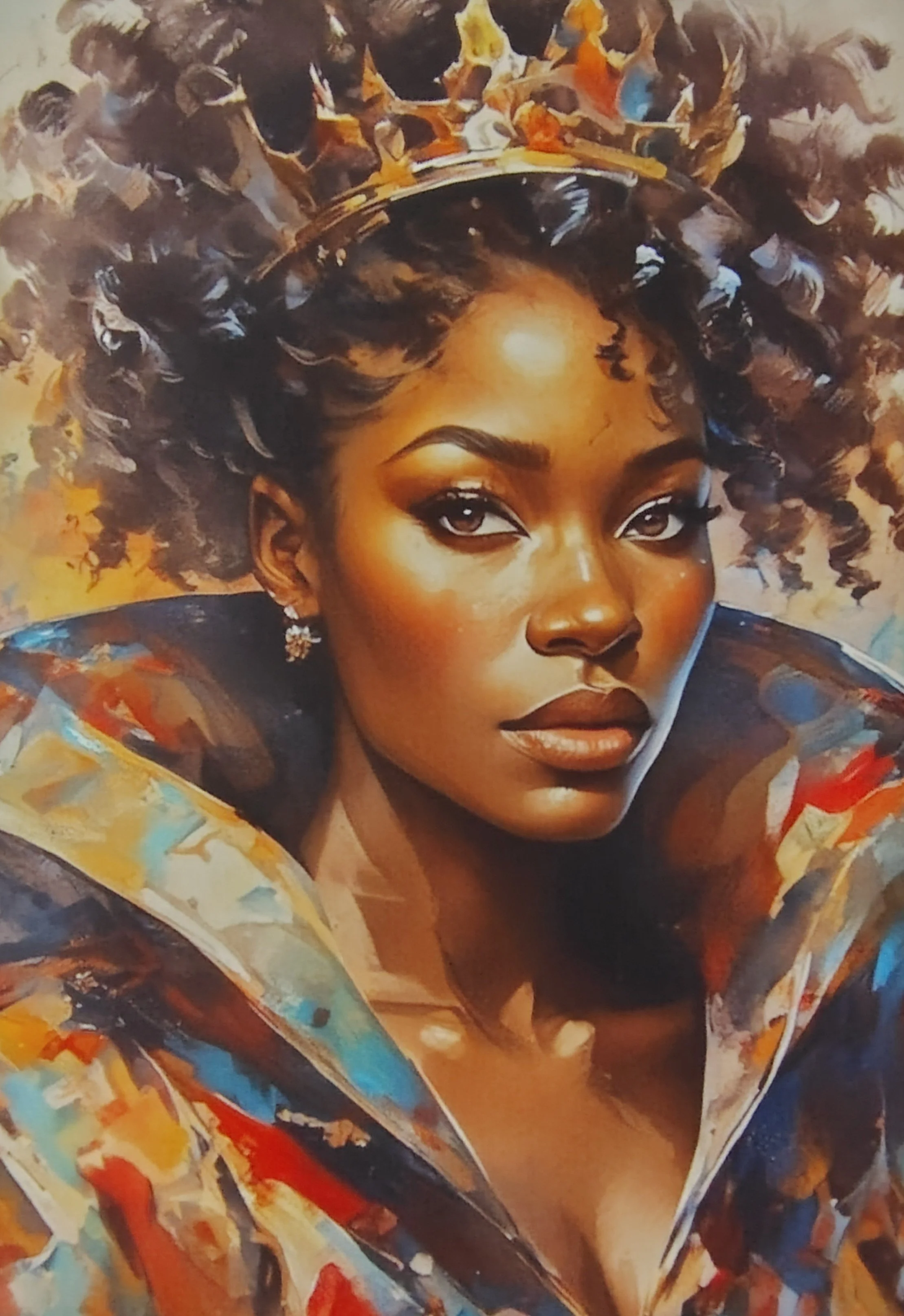 Women's Empowerment Art Greeting Card