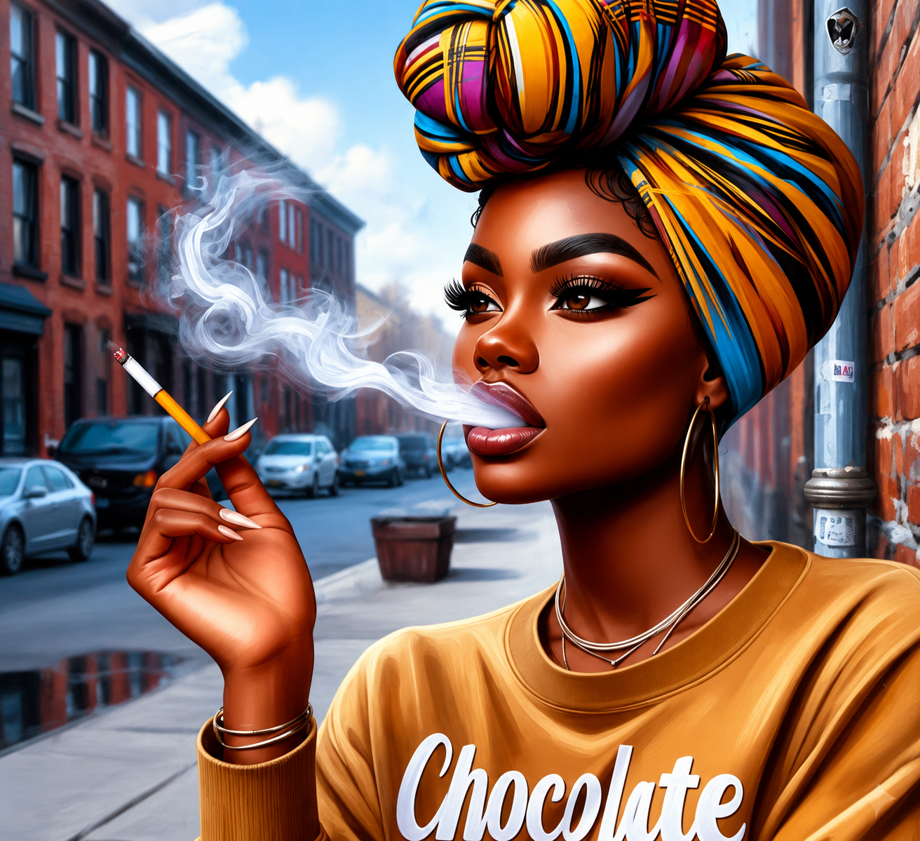 Urban Elegance Art Print 8x10