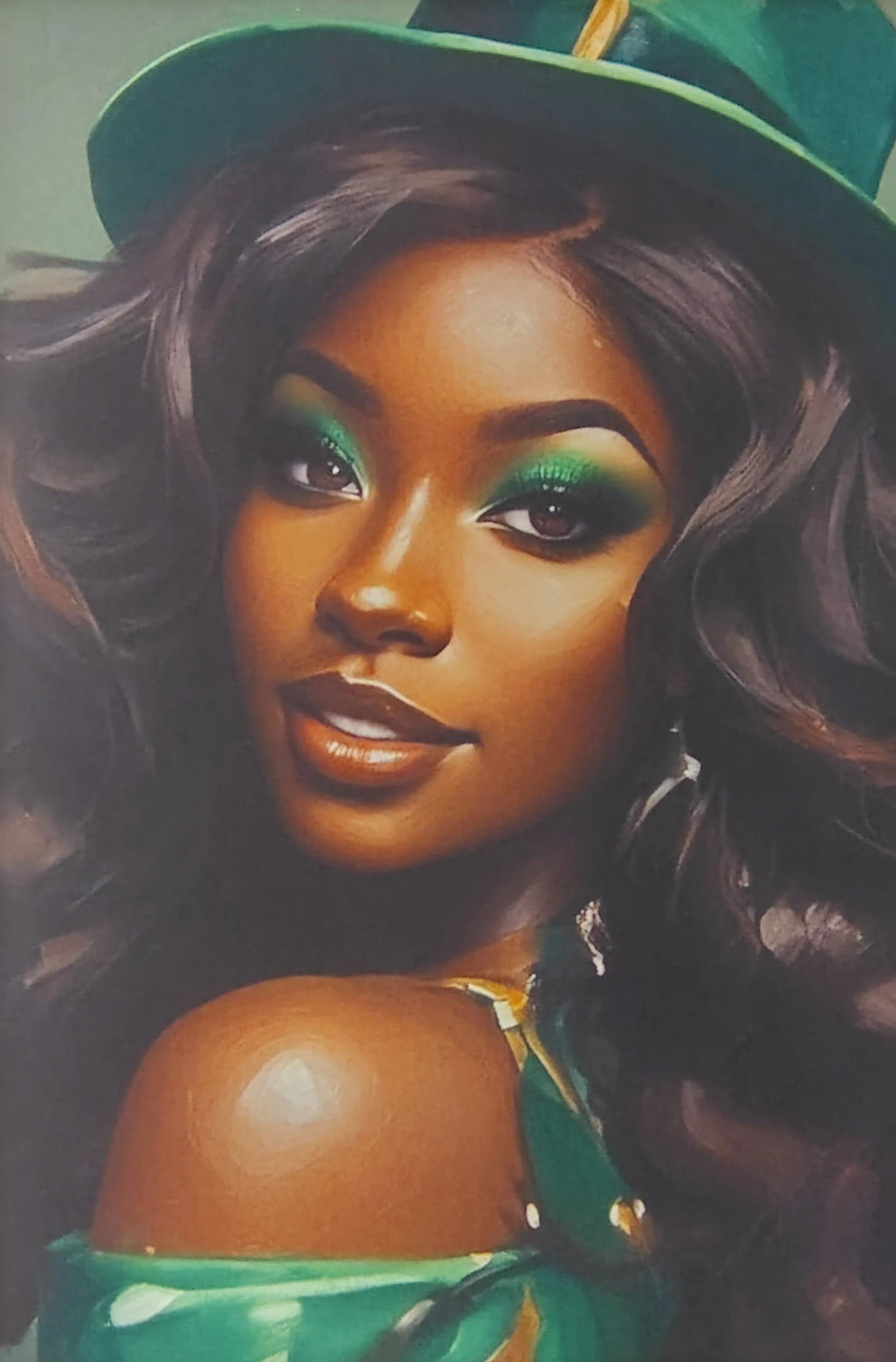 St.Patricks Day Art Greeting Card