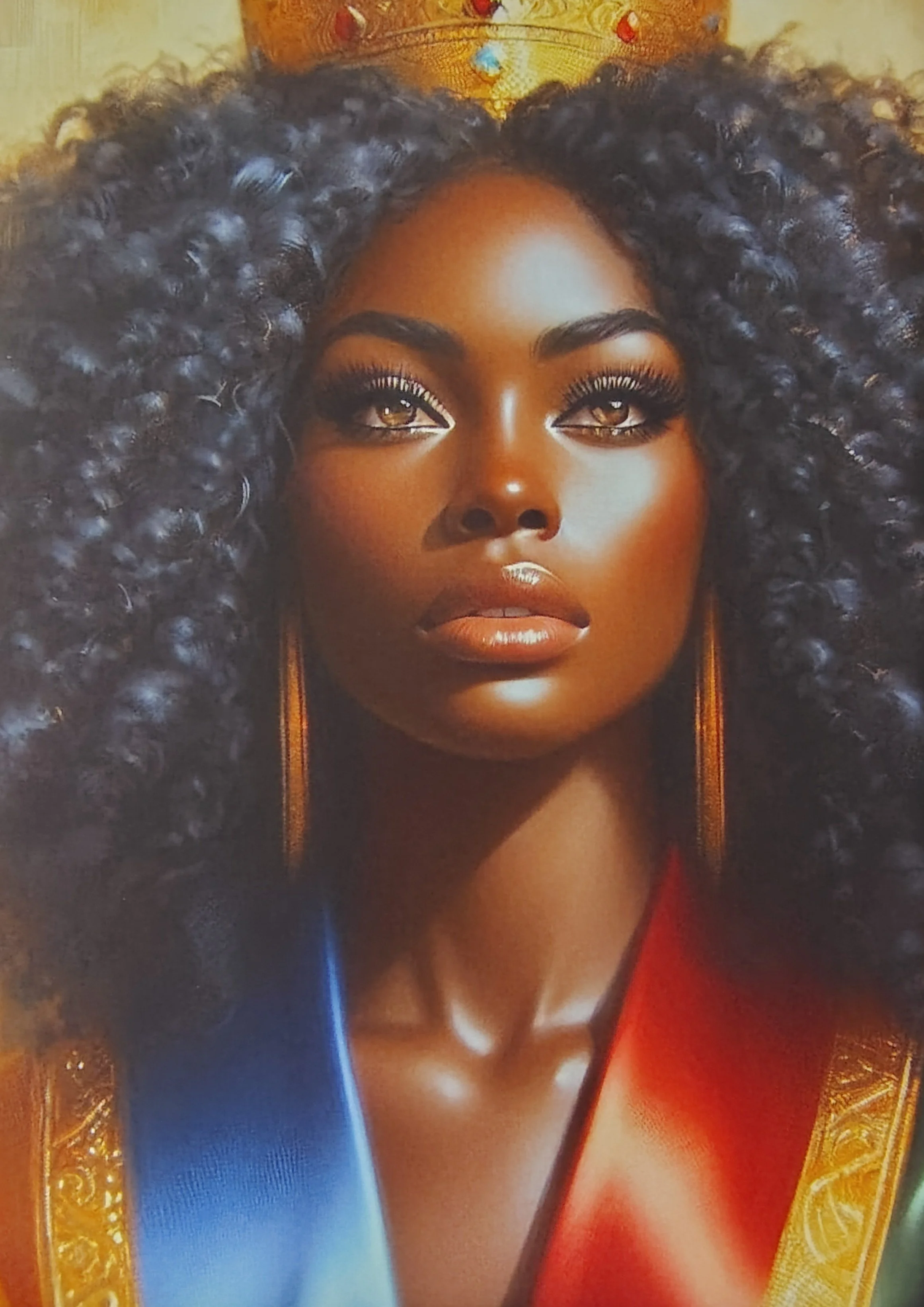 Women Empowerment Art Greeting Card