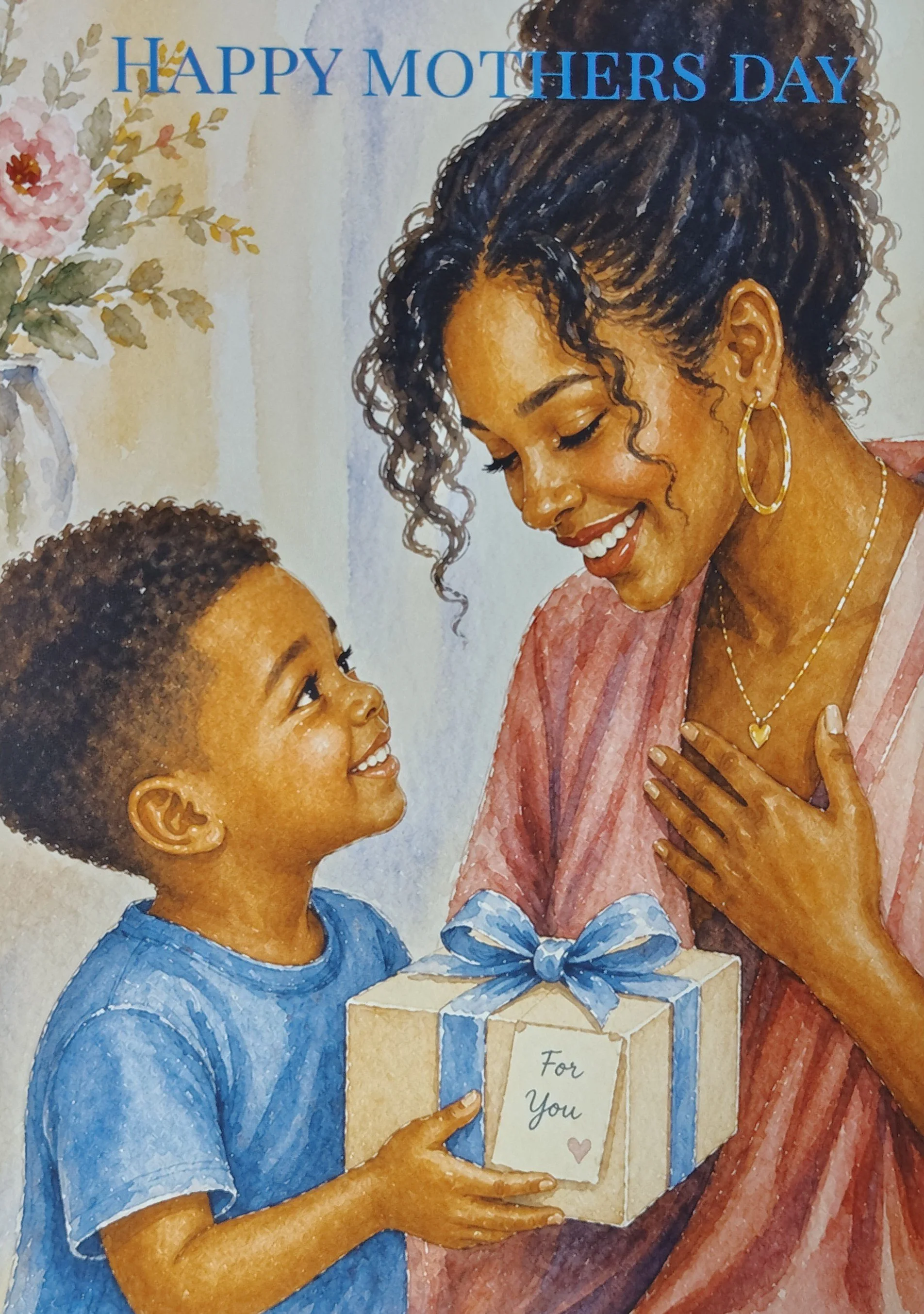 Mother's Day Art Greeting Card