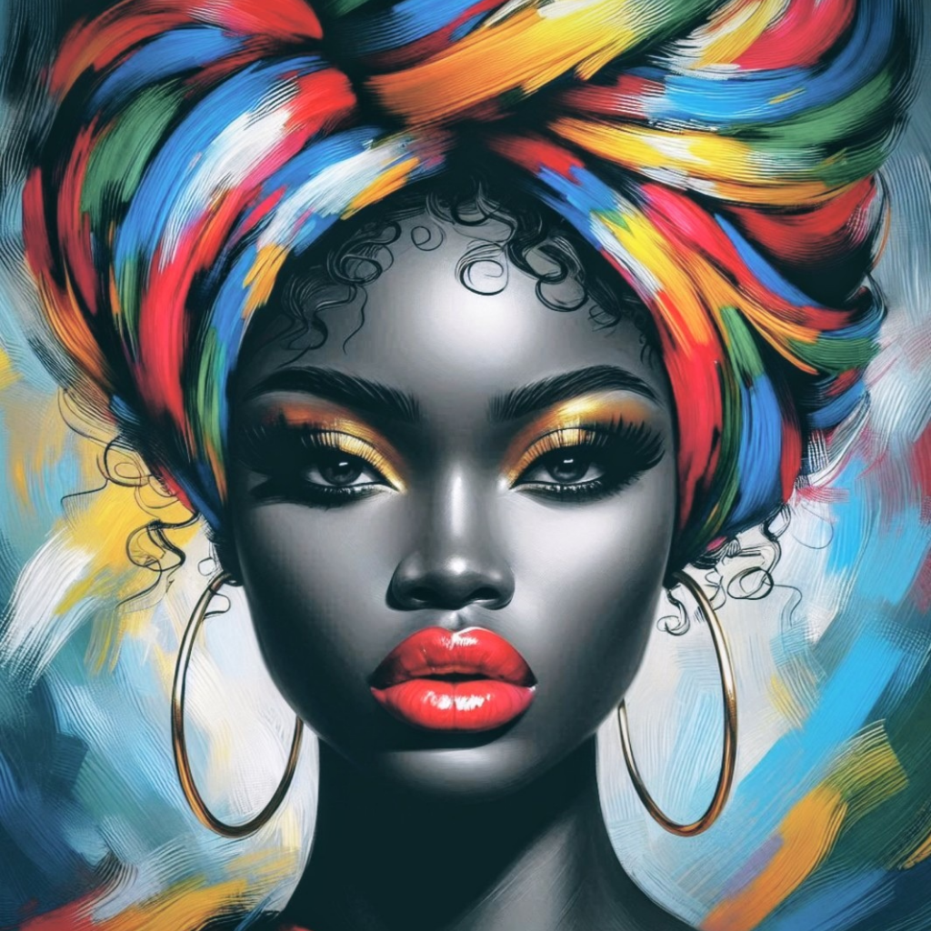 Vibrant Elegance 8x10 Art Print