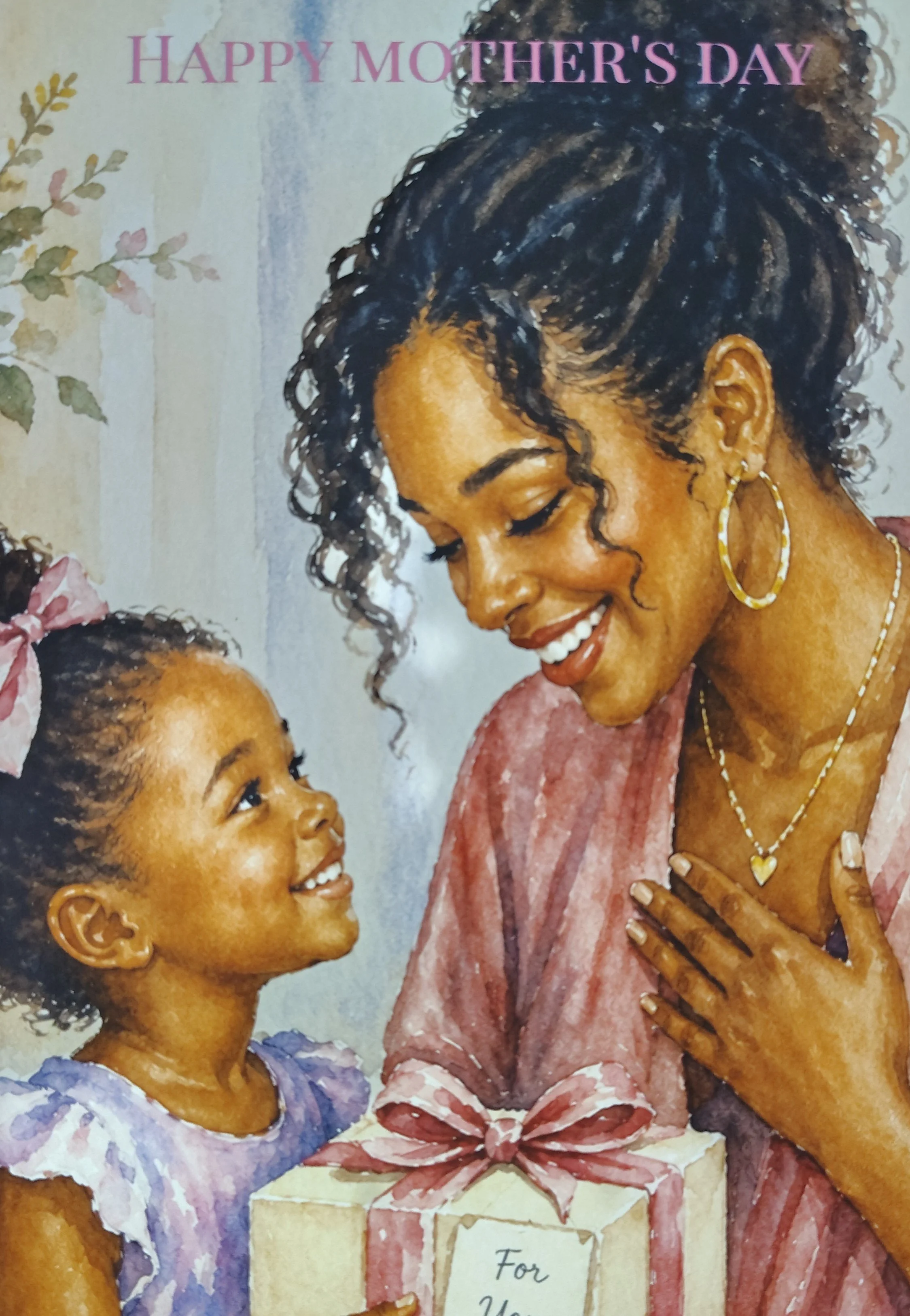 Mother's Day Art Greeting Card