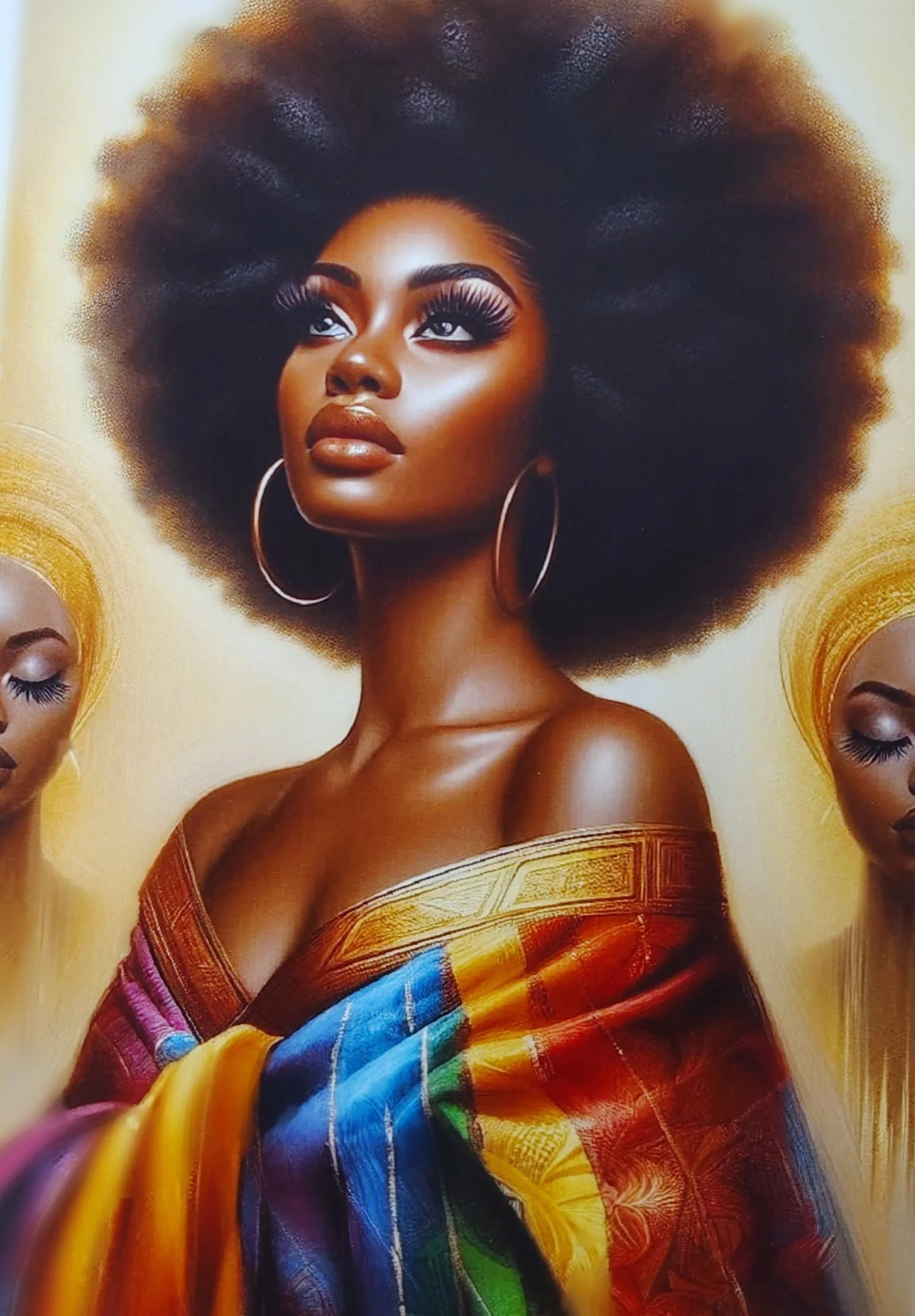 Empowerment Canvas Greeting Card