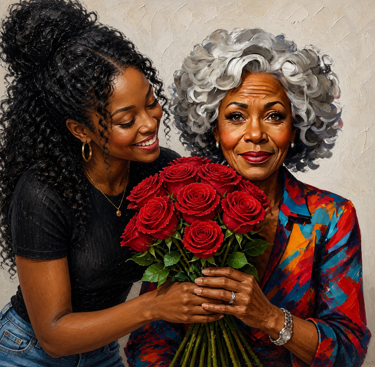 Mother's Day Art Greeting Cards