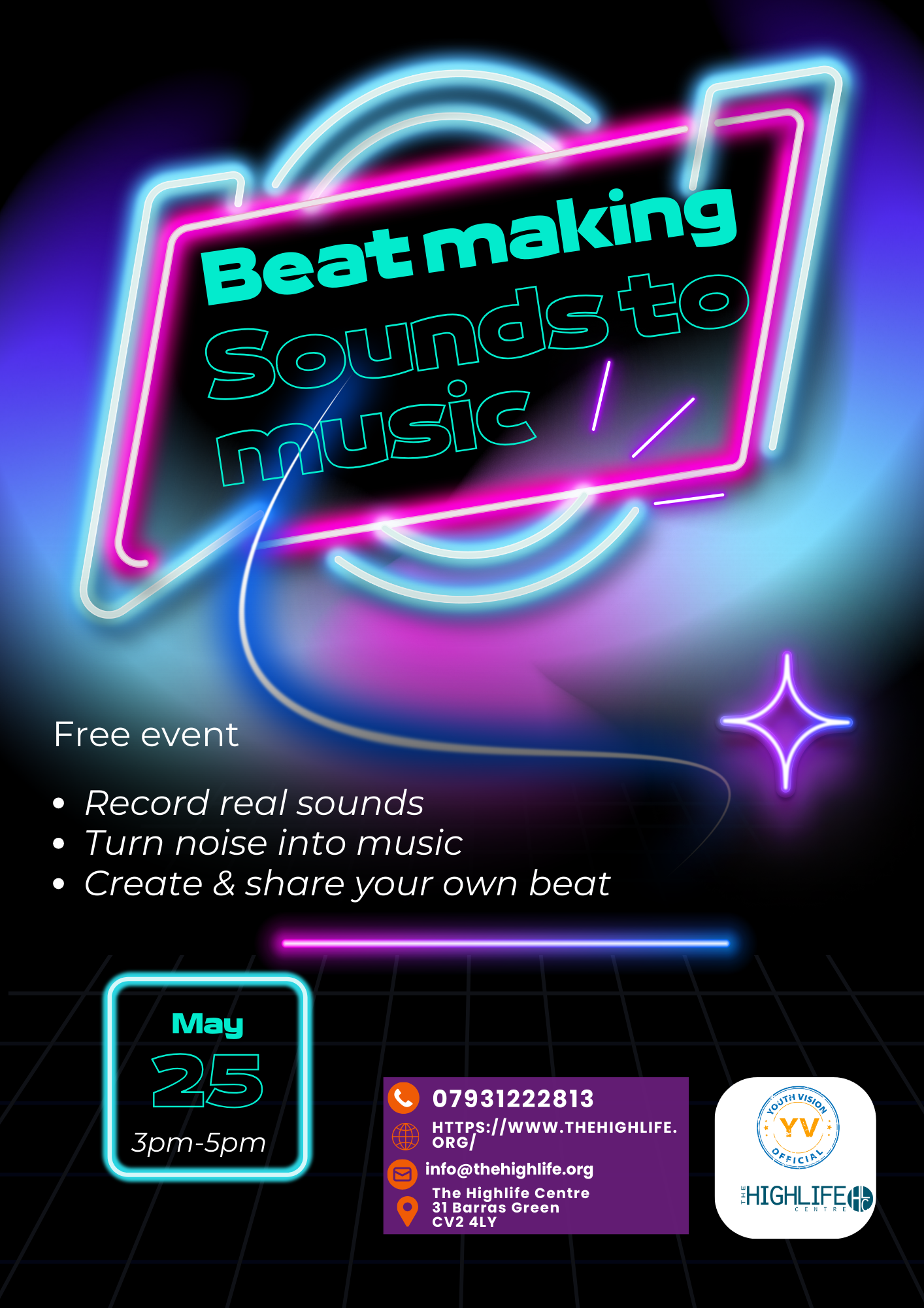 Youth Beat Making: Sounds to Music poster